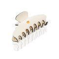Balmain Hair Cellulose Acetate Pince a Cheveux Medium White/Black