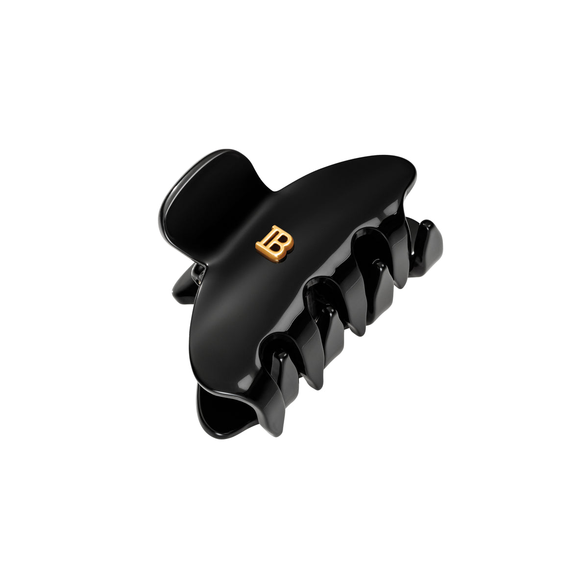 Balmain Hair Cellulose Acetate Pince à cheveux Small Black