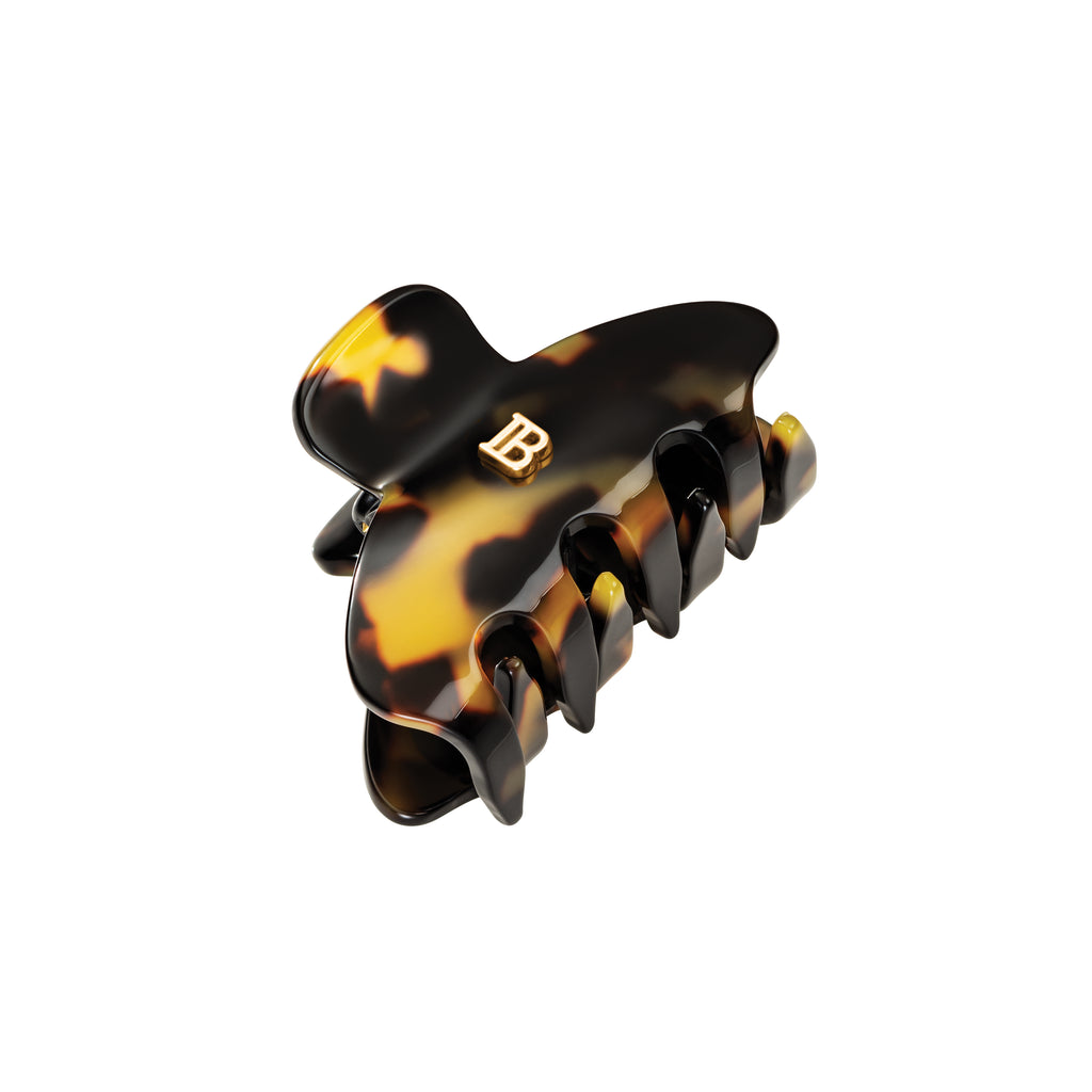 Balmain Hair Cellulose Acetate Pince à cheveux Small Tortoise Shell