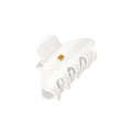 Balmain Hair Cellulose Acetate Pince à cheveux Small White
